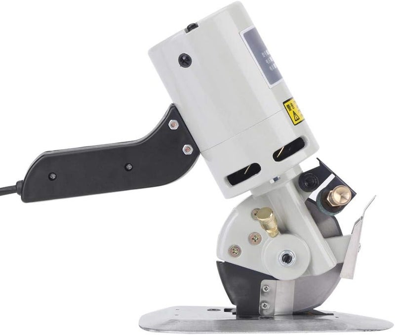 woobles Electric Cloth Cutter, 90mm Blade Electric Cloth Cutter Fabric Cutting Machine for Clothing, Leather Goods, Textiles, Rubber Products (1#) - Image 3